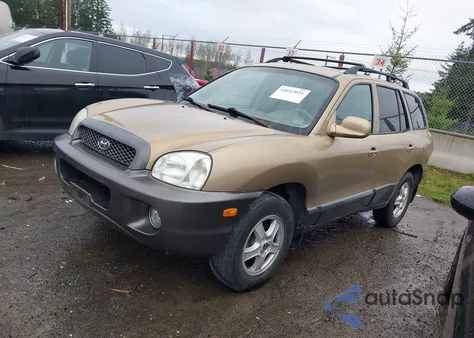 2004 Hyundai Santa Fe Gls из США, поврежденный, VIN KM8SC13D24U766228